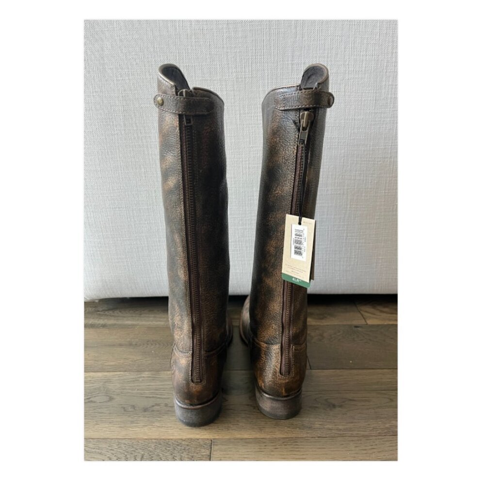 Ariat Manhattan Western 4LR Boots Leather Back Zip NWOB Women’s Size 10B - Picture 6 of 9